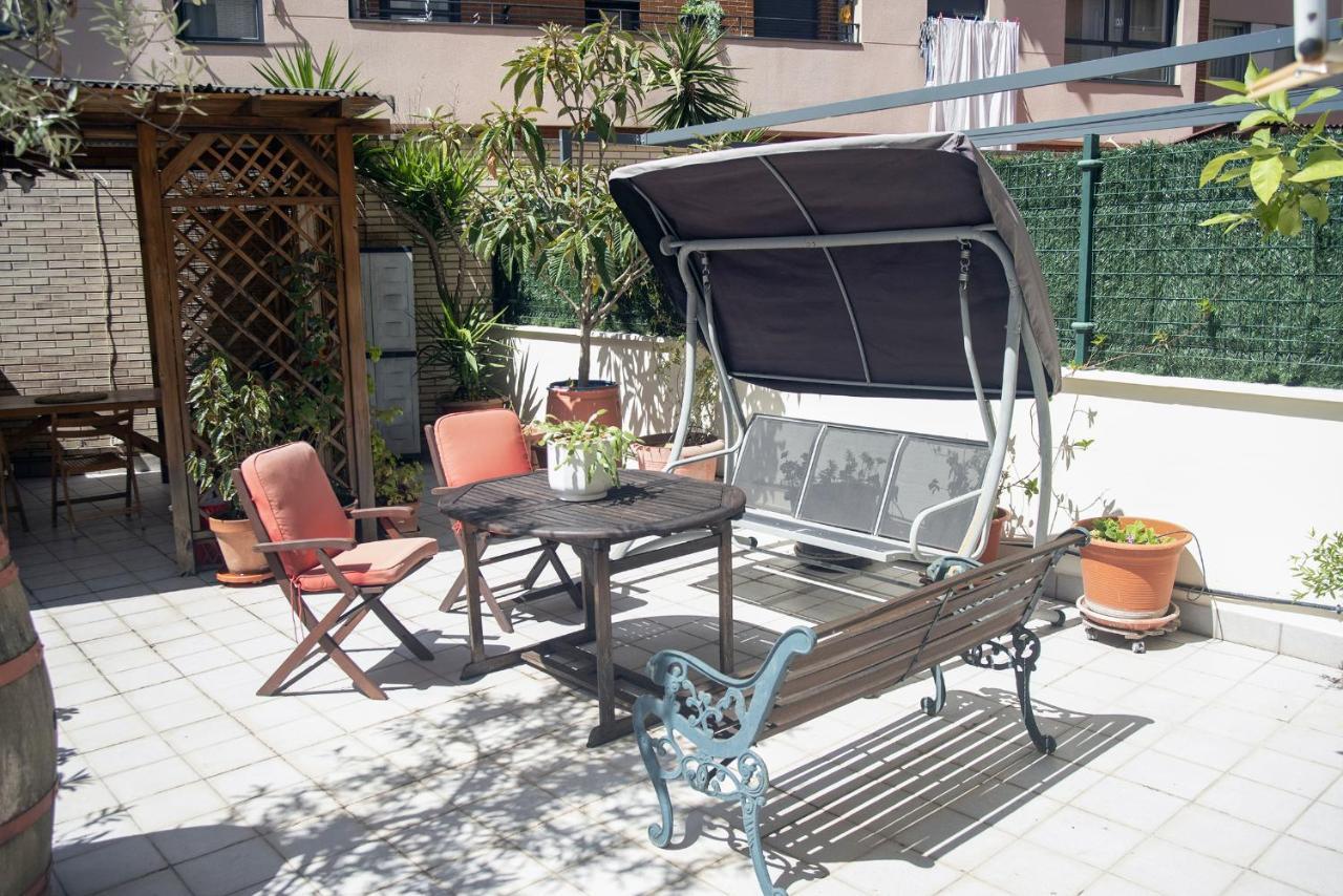Un Jardin En La Ciudad Gran Piso Y Super Terraza En El Centro By Apartamentos Логроньйо Екстер'єр фото